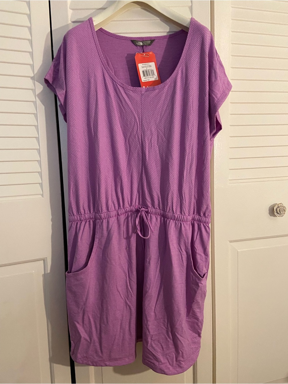 The North Face Sweet Violet Stripe Short Sleeve Dress